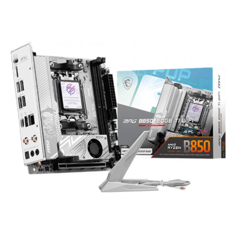 MSI B850I EDGE TI WIFI AMD B850 Pistoke AM5 Mini ITX