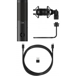 HyperX QuadCast 2 S – USB-mikrofoni (musta)