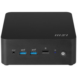 MSI CUBI NUC 1MG-238BEU barebone-tietokonerunko 0.84L sized PC musta 120U Intel® SoC
