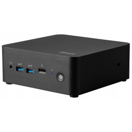 MSI CUBI NUC 1MG-238BEU barebone-tietokonerunko 0.84L sized PC musta 120U Intel® SoC