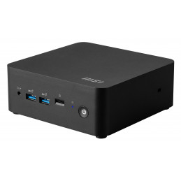 MSI CUBI NUC 1MG-238BEU barebone-tietokonerunko 0.84L sized PC musta 120U Intel® SoC