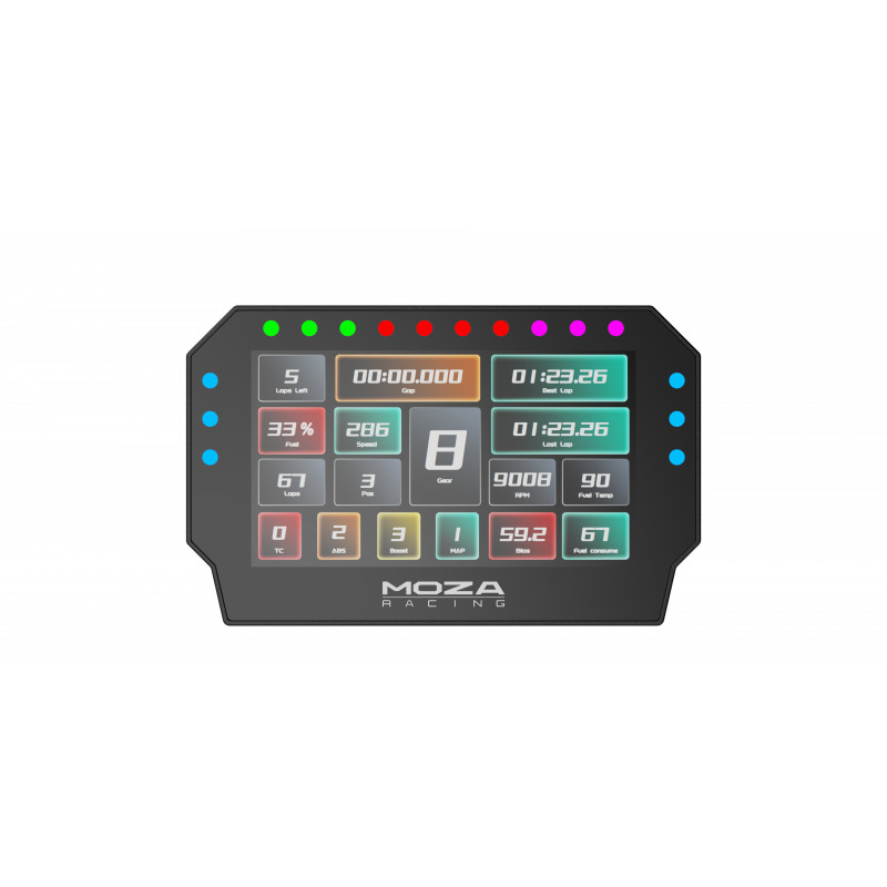 Moza Racing RS072 peliohjain musta Digitaalinen PC