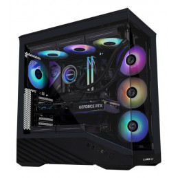 Lian Li Vector V100 Midi Tower musta, Läpinäkyvä