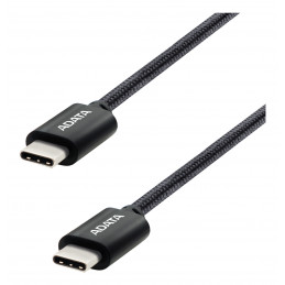 ADATA CACC-200PN-BK USB-kaapeli USB 2.0 2 m USB C musta