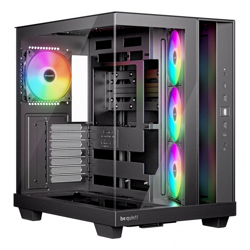 be quiet! Light Base 500 LX Black Midi Tower musta