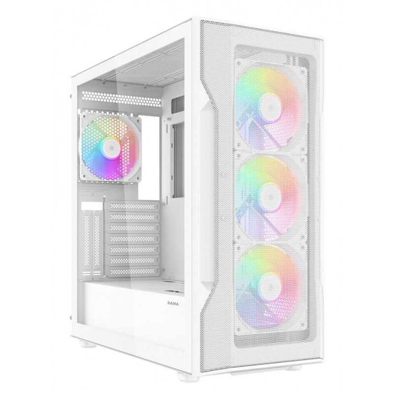 SAMA Gears S40 Midi Tower Valkoinen
