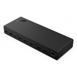 Lenovo ThinkPad USB4 Smart Dock 5500 with 135W Adapter Langallinen musta