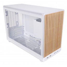 Lian Li A3-mATX Micro Tower Valkoinen, Puu