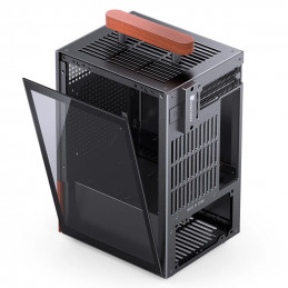 Jonsbo T6 Midi Tower musta, Puu