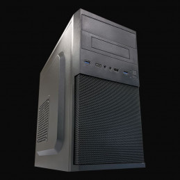 LC-Power 2004MB-V3 Micro Tower musta
