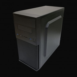 LC-Power 2004MB-V3 Micro Tower musta