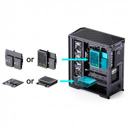 Jonsbo D400 Midi Tower musta