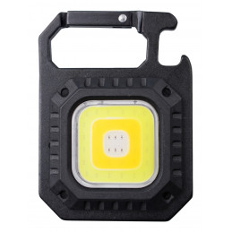 XCell Work Square musta, Harmaa Klipsillinen taskulamppu LED