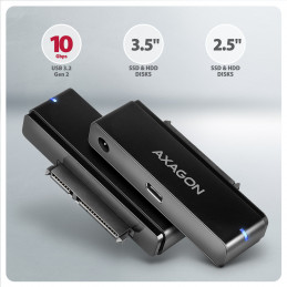 Axagon ADSA-FPX liitäntäkortti -sovitin SATA