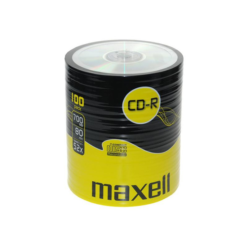Maxell CD-R 80XL 52x 100 Pack 700 MB 100 kpl