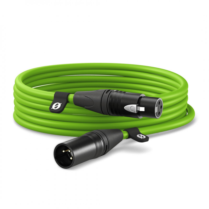 RØDE XLR-6 audiokaapeli 6 m Vihreä
