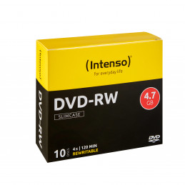Intenso DVD-RW 4.7GB, 4x 4,7 GB 10 kpl
