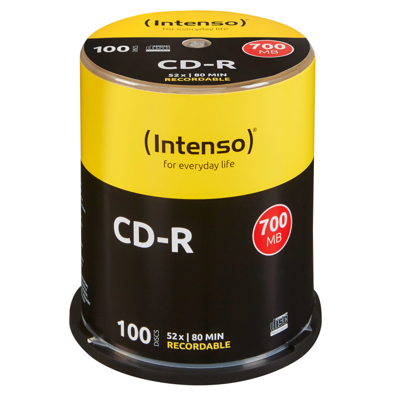 Intenso CD-R 700MB 52x 100 kpl