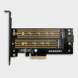 Axagon PCEM2-D liitäntäkortti -sovitin Sisäinen M.2, SATA