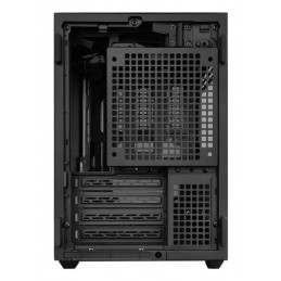Lian Li B4-mATX Wood Mini Tower Musta, Puu
