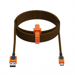 Xtorm CXX2003 USB-kaapeli 1,5 m USB A USB C 60 W Musta, Oranssi