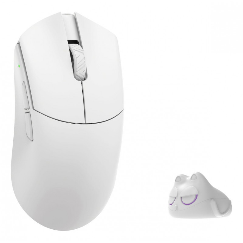 WLmouse BG-S-WHITE hiiri Pelaaminen Molempikätinen Langaton RF Optinen 30000 DPI