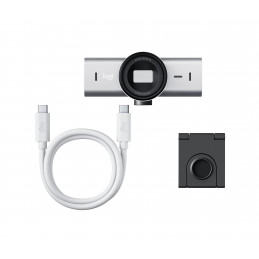 Logitech MX Brio verkkokamera 3840 x 2160 pikseliä USB Harmaa