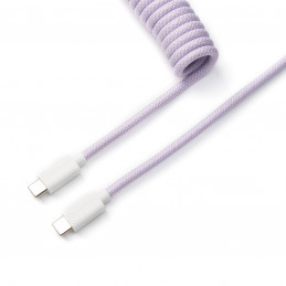 Keychron Coiled Aviator Cable 8K Purppura 176 m