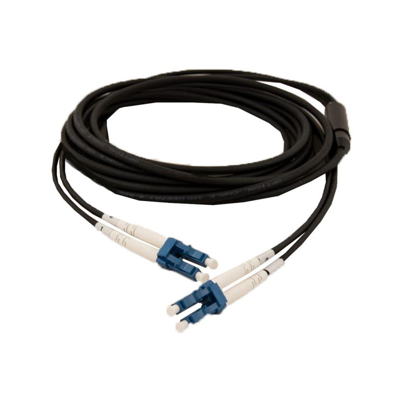 LinkIT OUTOS2LL-1000 InfiniBand- ja kuituoptiikkakaapeli 100 m LC Musta