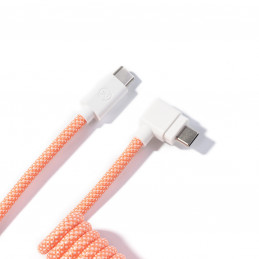Keychron Coiled Aviator Cable 8K Oranssi 176 m