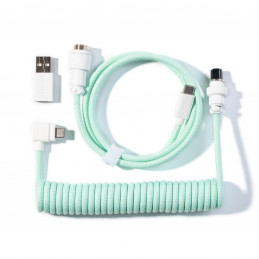 Keychron Coiled Aviator Cable 8K Mintunvärinen 176 m