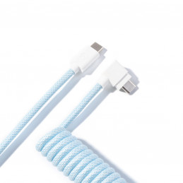 Keychron Coiled Aviator Cable 8K Vaaleansininen 176 m