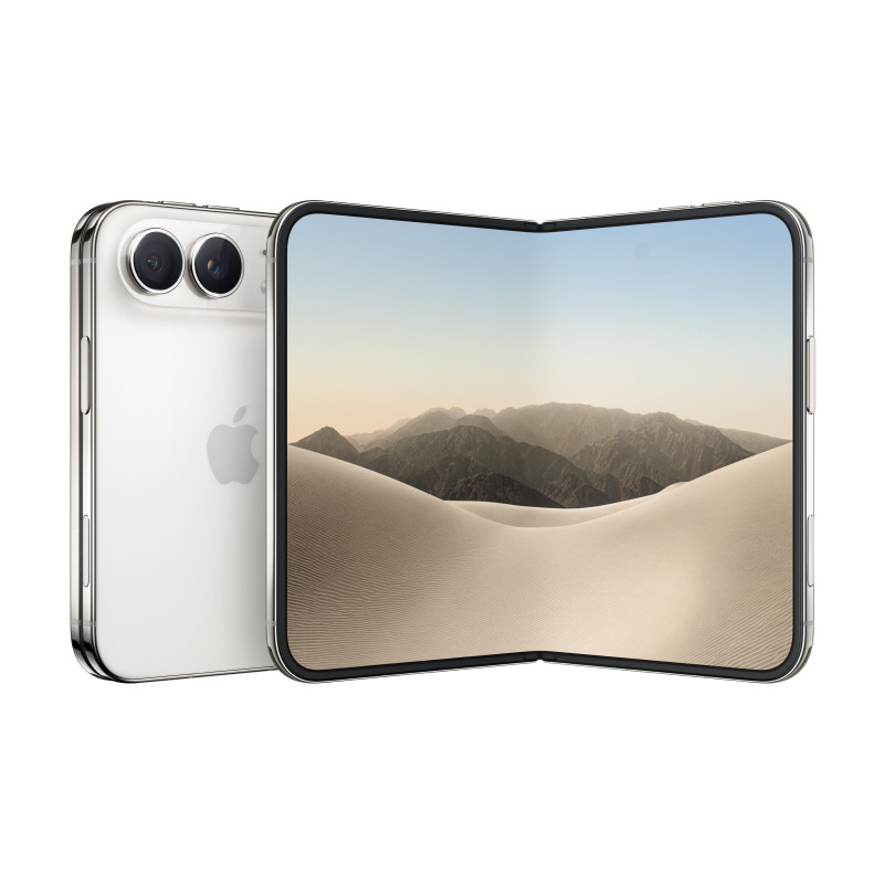 Apple iPhone Duo 19,3 cm (7.6") Kaksois-SIM iOS 27 5G USB Type-C 256 GB 4883 mAh Valkoinen