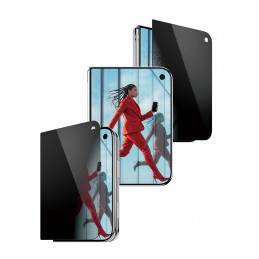 PanzerGlass ® 2-Way Privacy Front Screen Protector iPhone Duo | FRAME FIT w. EasyAligner Kirkas näytönsuoja Apple 1 kpl