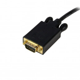 StarTech.com DP2VGAMM10B videokaapeli-adapteri 3 m DisplayPort VGA (D-Sub) Musta