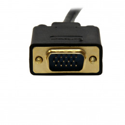 StarTech.com DP2VGAMM10B videokaapeli-adapteri 3 m DisplayPort VGA (D-Sub) Musta