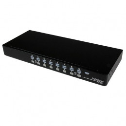 StarTech.com SV1631DUSBU KVM-kytkin Telineasennus Musta