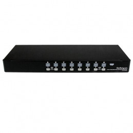 StarTech.com SV1631DUSBU KVM-kytkin Telineasennus Musta