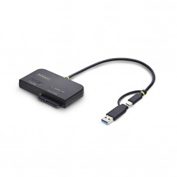 StarTech.com USB31CSAT3M2E tallennusaseman telakointiasema USB 3.2 Gen 2 (3.1 Gen 2) Type-C Musta