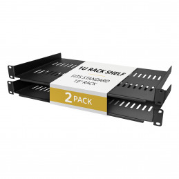 StarTech.com CABSHELFV1U-2PK palvelinkaapin lisävaruste Kehikon hylly