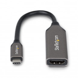 StarTech.com 112B-USBC-HDMI21 videokaapeli-adapteri 0,2 m USB Type-C HDMI-tyyppi A (vakio) Harmaa