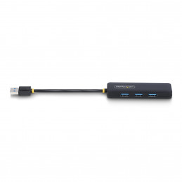 StarTech.com H5A4A-USB-HUB keskitin USB 3.2 Gen 1 (3.1 Gen 1) Type-A 5000 Mbit s Musta
