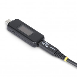 StarTech.com USBC-PWRTESTER virtalähdetesteri Musta