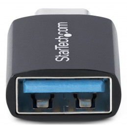 StarTech.com USB31CAADGCP kaapelin sukupuolenvaihtaja USB Type-C USB Type-A Musta