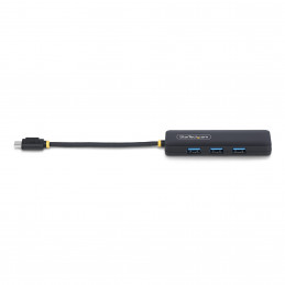 StarTech.com H5C4A-USB-HUB keskitin USB 3.2 Gen 1 (3.1 Gen 1) Type-C 5000 Mbit s Musta