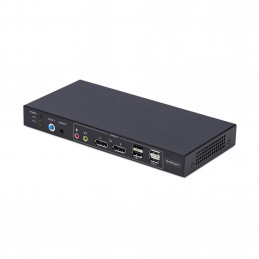 StarTech.com P2ADD121D-KVM-SWITCH KVM-kytkin Musta