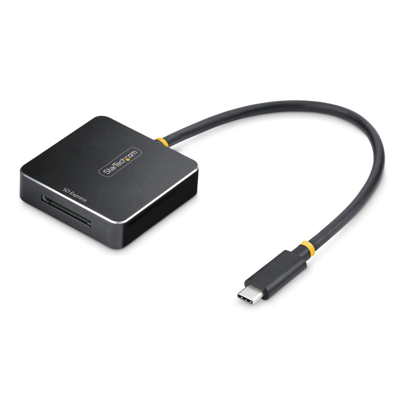 StarTech.com 1B-USB-C-SDE-ADAPTER kortinlukija USB 3.2 Gen 2 (3.1 Gen 2) Type-C Musta