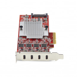 StarTech.com P10Q4C-USB-CARD-LP liitäntäkortti -sovitin Sisäinen USB 3.2 Gen 2 (3.1 Gen 2)