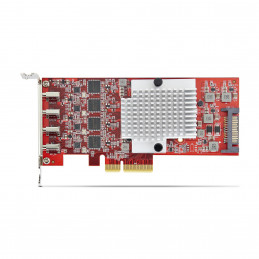 StarTech.com P10Q4C-USB-CARD-LP liitäntäkortti -sovitin Sisäinen USB 3.2 Gen 2 (3.1 Gen 2)