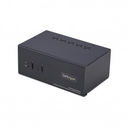 StarTech.com P2ADDH462-KVM-SWITCH KVM-kytkin Musta